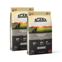 Dog Light & Fit 2 x 11,4 kg>Acana