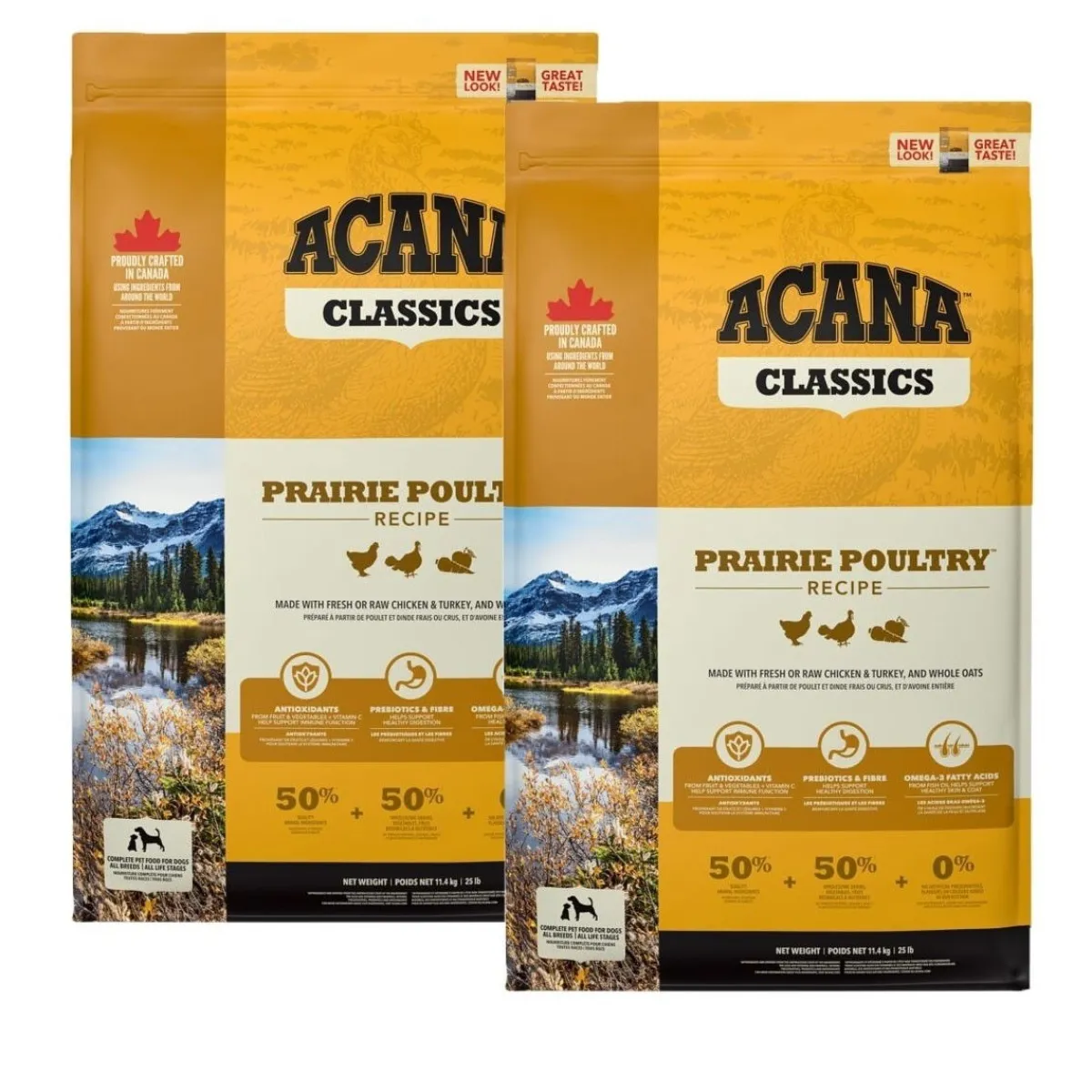 Dog Prairie Poultry 2x9,7 kg>Acana Clearance