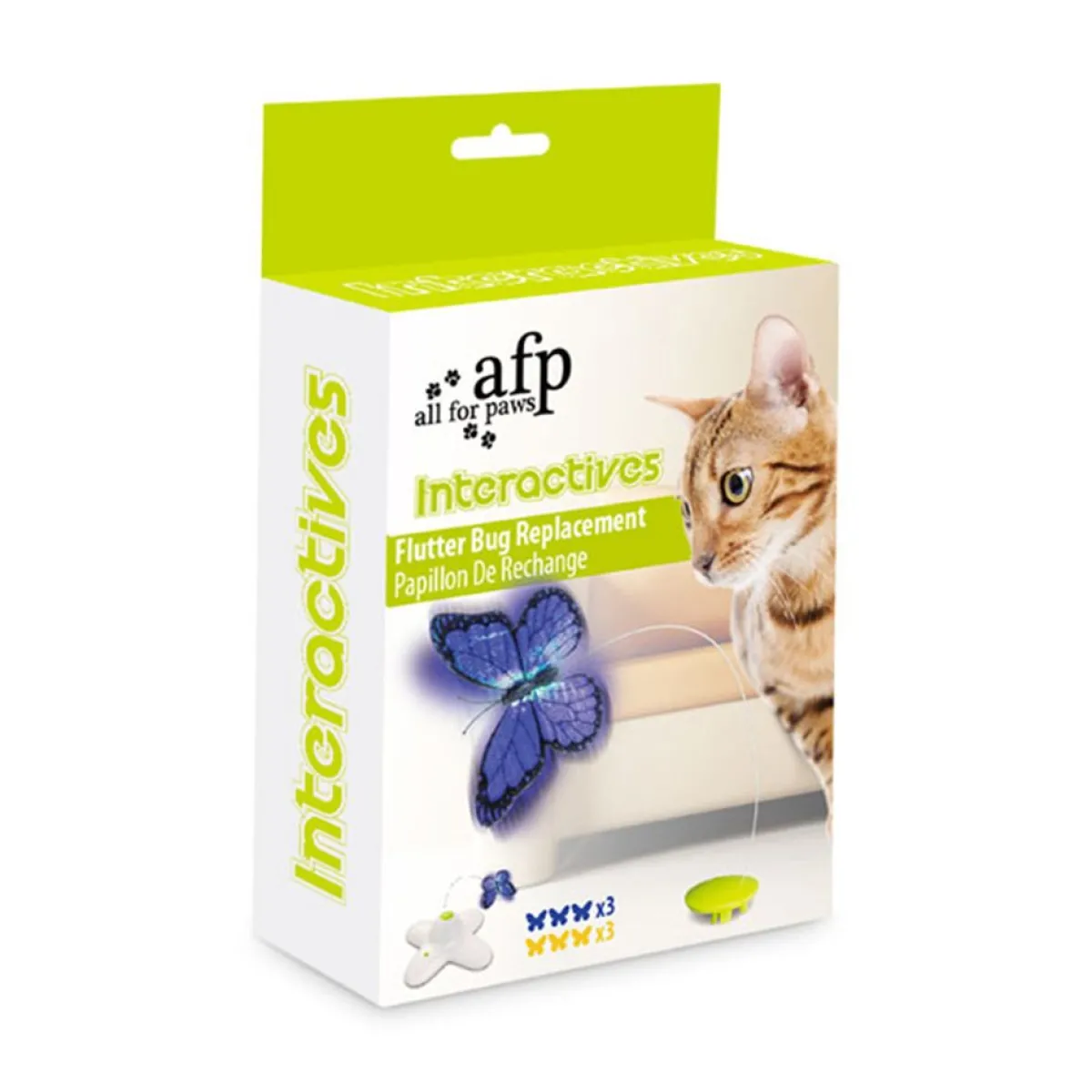 AFP Butterfly vaihtoperhoset 6kpl>All For Paws Best
