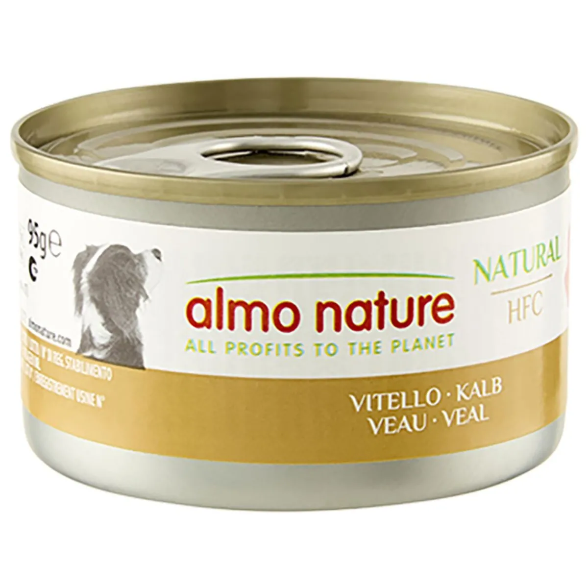 HFC dog vasikka 95 g>Almo Nature Outlet