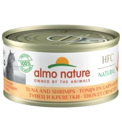 HFC, tonnikala ja katkarapu>Almo Nature Hot