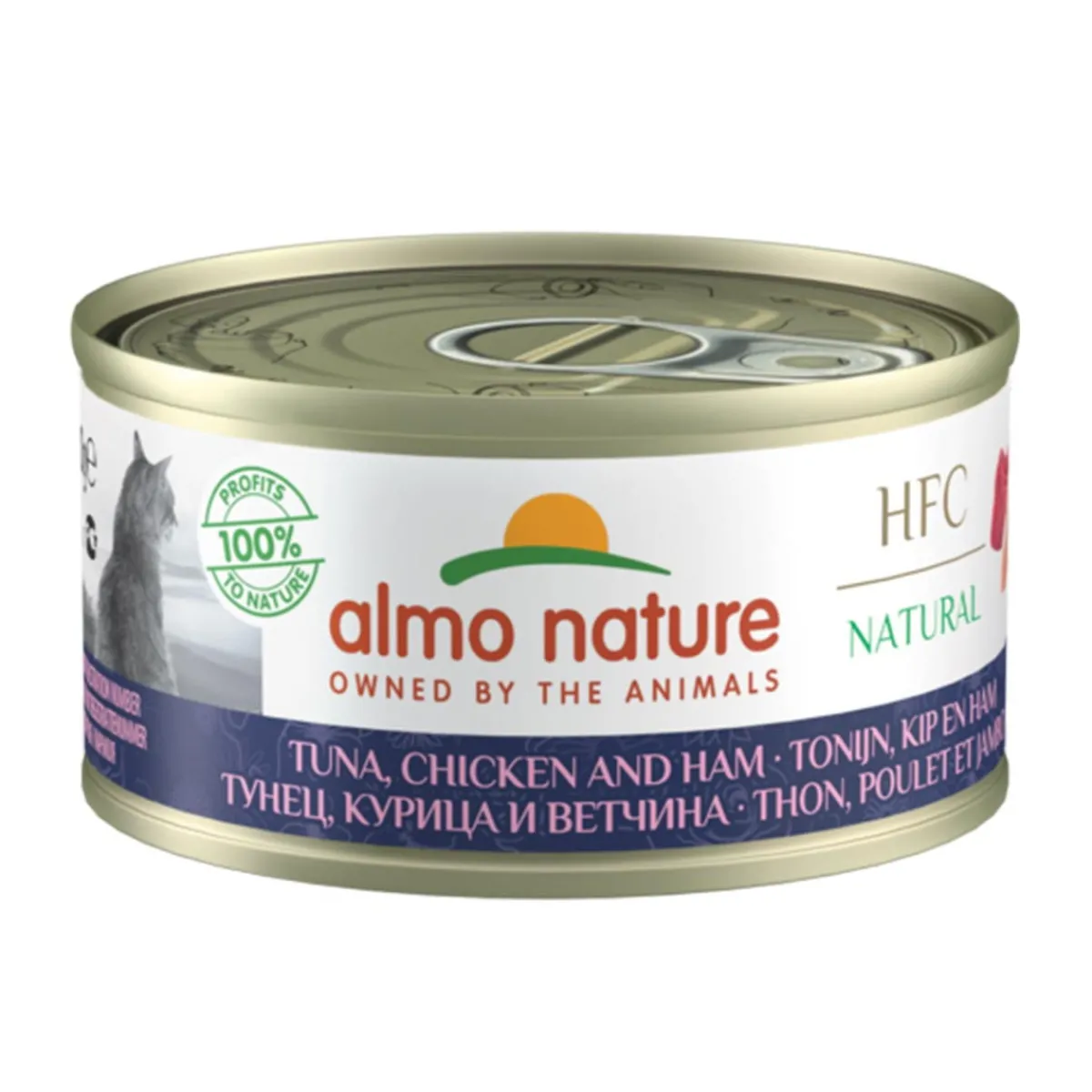 HFC tonnikala, kana, kinkku 70 g>Almo Nature Outlet