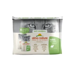 Holistic cat Anti-Hairball 6x70g>Almo Nature Online