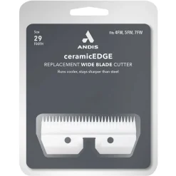 Ceramic Fine-Tooth -vaihtoleikkuuterä 4, 5 ja 7 Wide>Andis