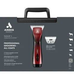 Pulse ZR II Wide trimmauskone punainen>Andis Sale