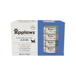 Kalalajitelma liemessä 24x70g>Applaws Online