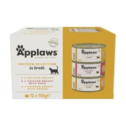 Kanalajitelma liemessä 12x156g>Applaws Best