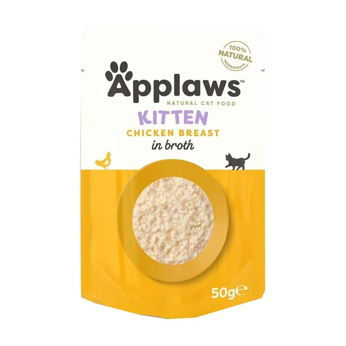 Kitten Kana liemessä 50 g>Applaws Outlet