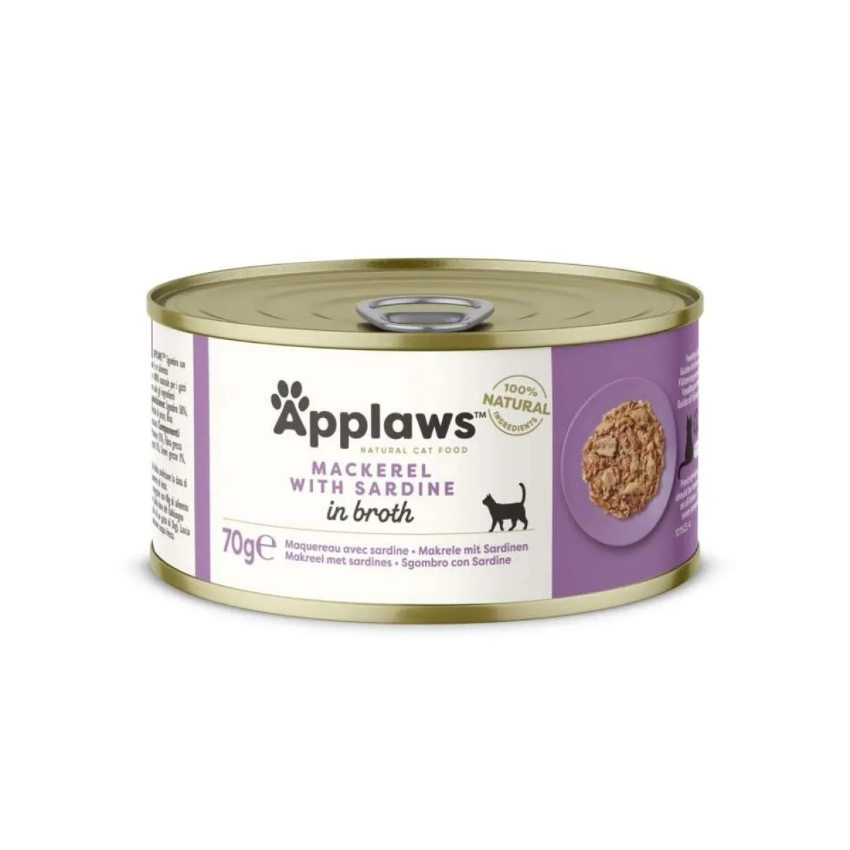 Makrilli & Sardiini 70g>Applaws Clearance
