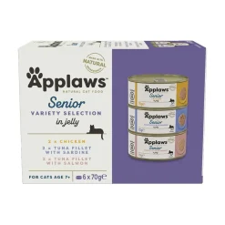 Multipack Senior jelly 6 x 70 g>Applaws Online
