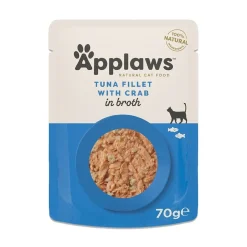 Tonnikalaa ja rapua liemessä 70 g>Applaws Discount