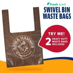 Arm & Hammer ™ Swivel Bin & Rake>Arm&Hammer