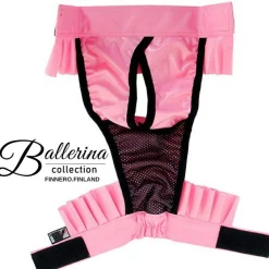 Ballerina juoksuhousut, pinkki>FinNero Outlet