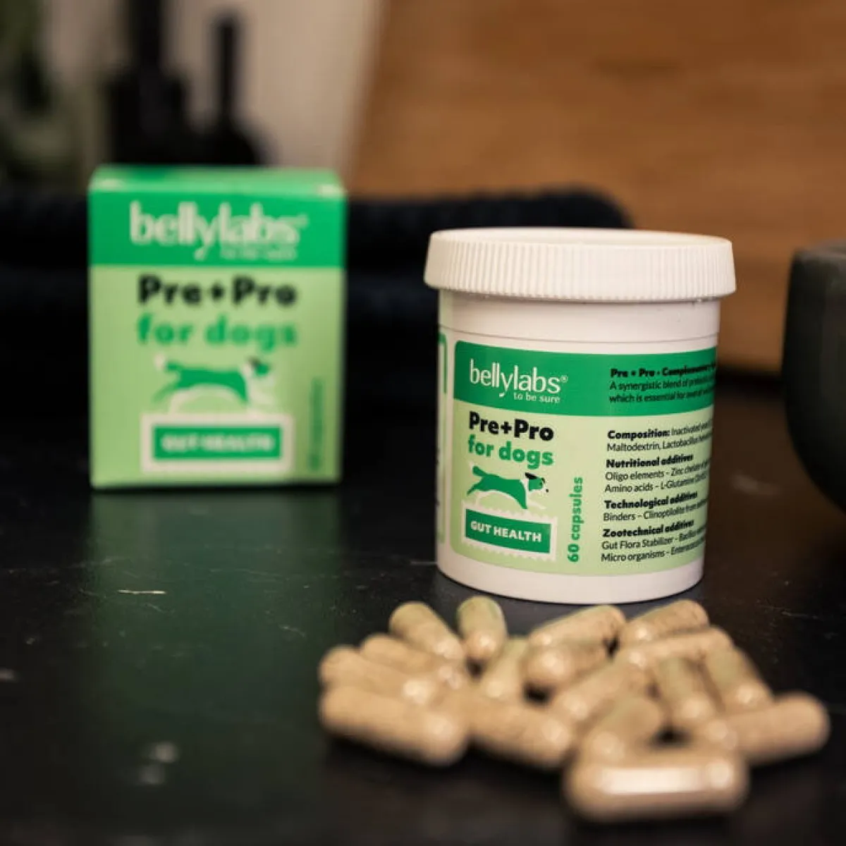 Pre+Pro 60 kapselia>Bellylabs Outlet