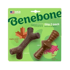 2 kpl - Maplestick/Zaggler Bacon Tiny>Benebone