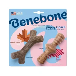 Puppy 2 kpl - Maplestick/Zaggler Bacon Tiny>Benebone Outlet