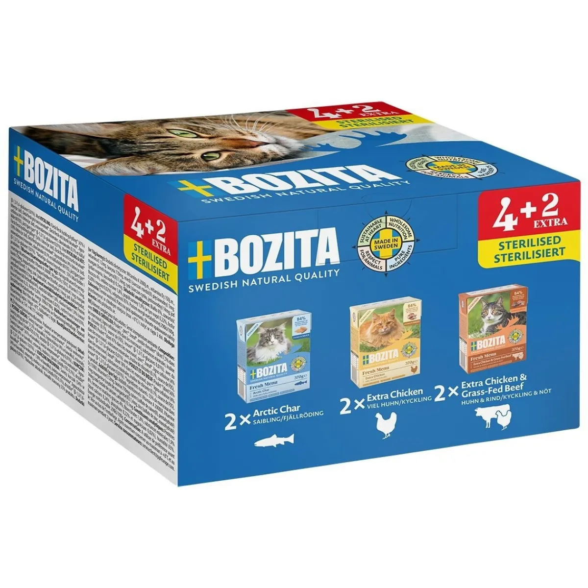 Cat Tetra Mixpack sterilised 6 x 370 g>Bozita Best