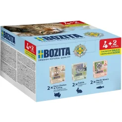Cat Tetra Mixpack 6 x 370g>Bozita New