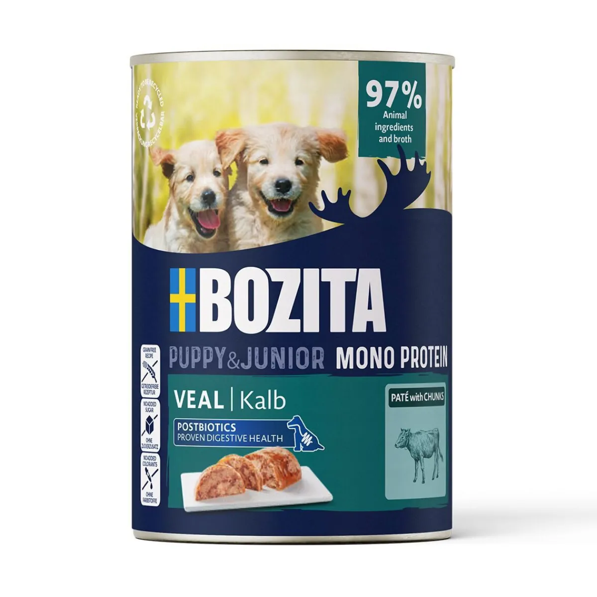 Dog Pate Puppy Veal 400g>Bozita Discount