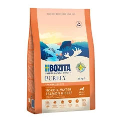 Dog Purely Adult Small Salmon & Beef 2,5 kg>Bozita New