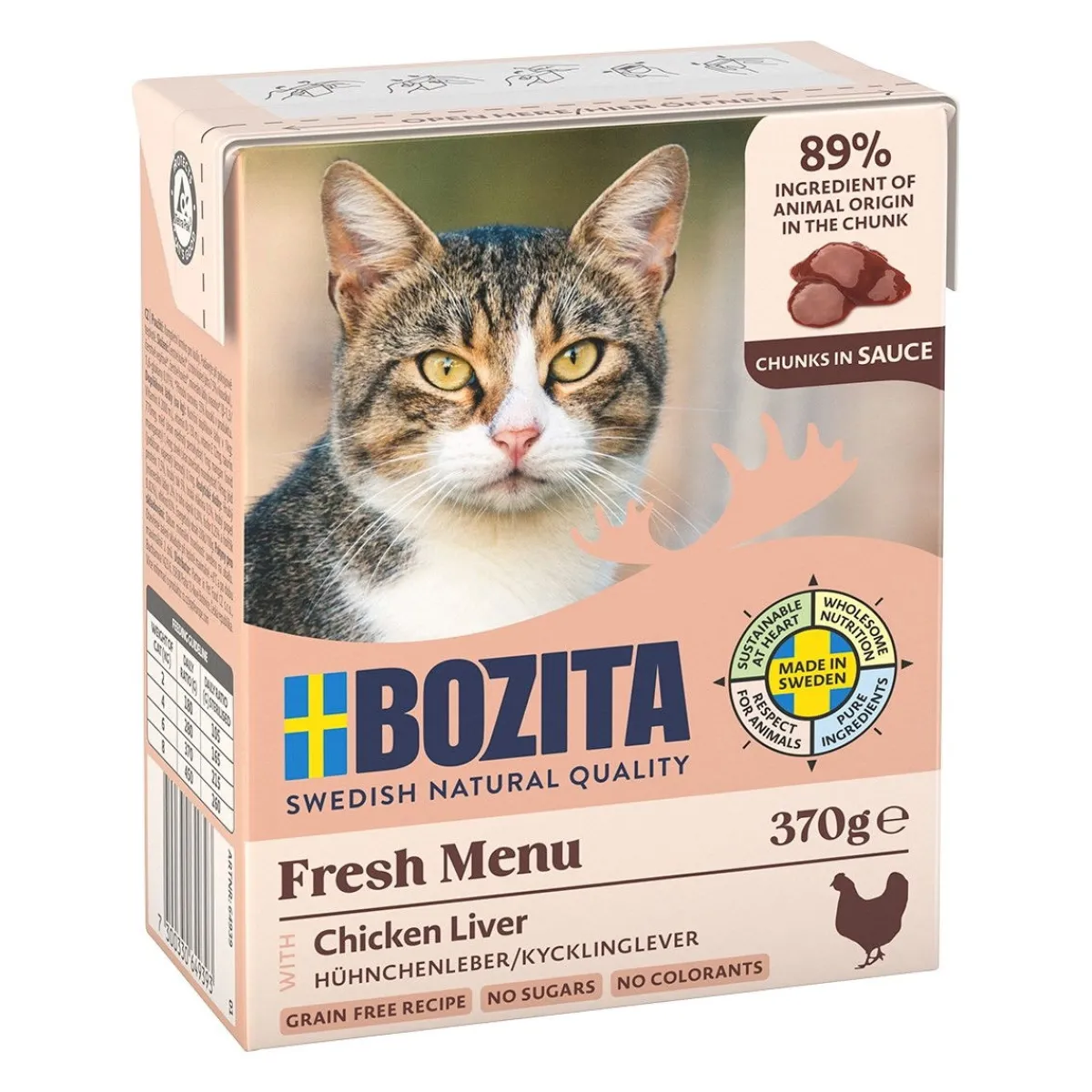 kananmaksaa kastikkeessa 370 g>Bozita Sale