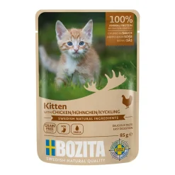 kitten kana kastikkeessa 85 g>Bozita Best