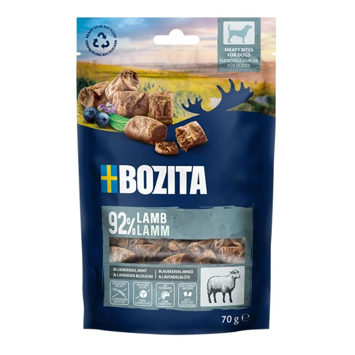 Meaty Bites Lammas 70g herkku koiralle>Bozita Hot