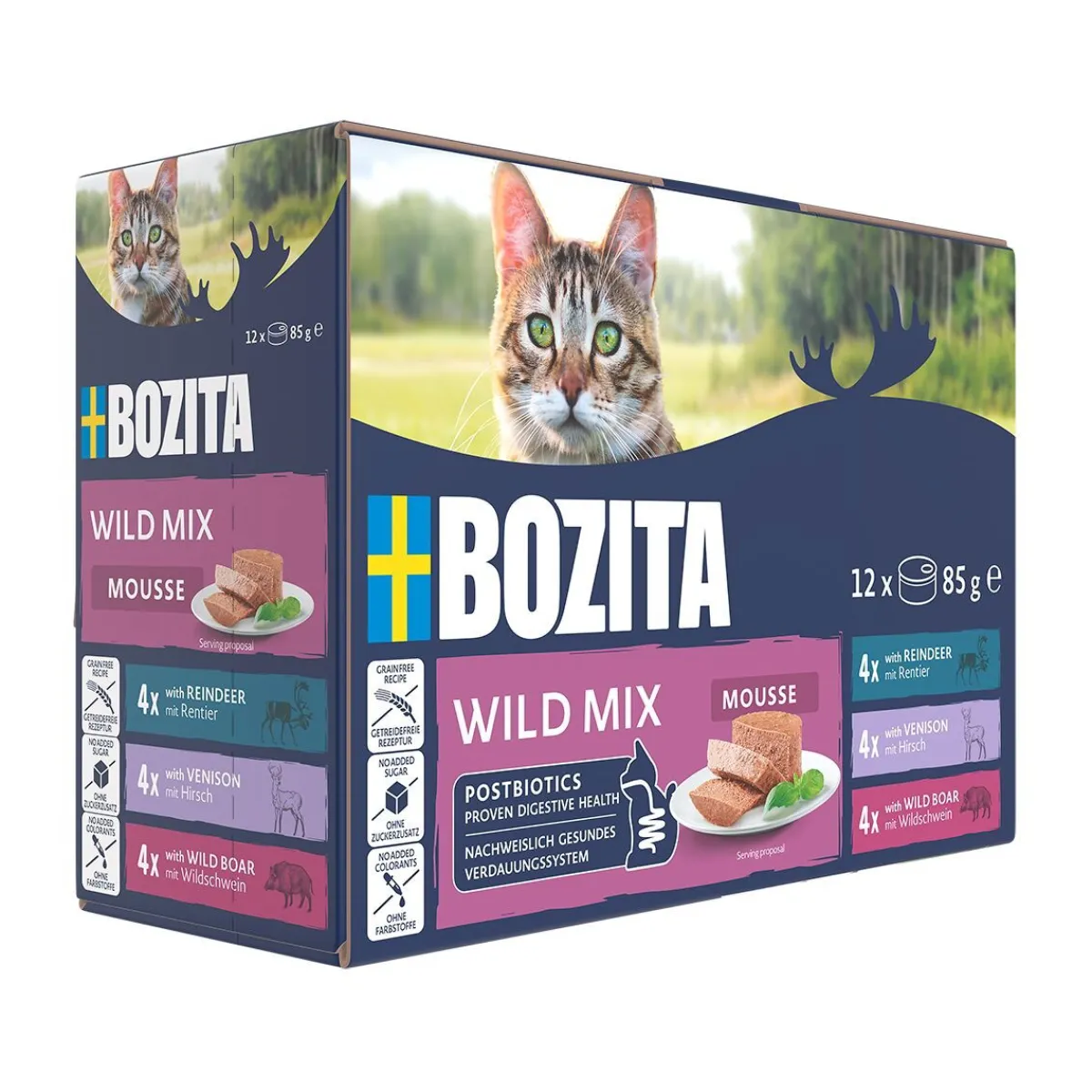 Mousse Mixed Wild 12x85g>Bozita Discount