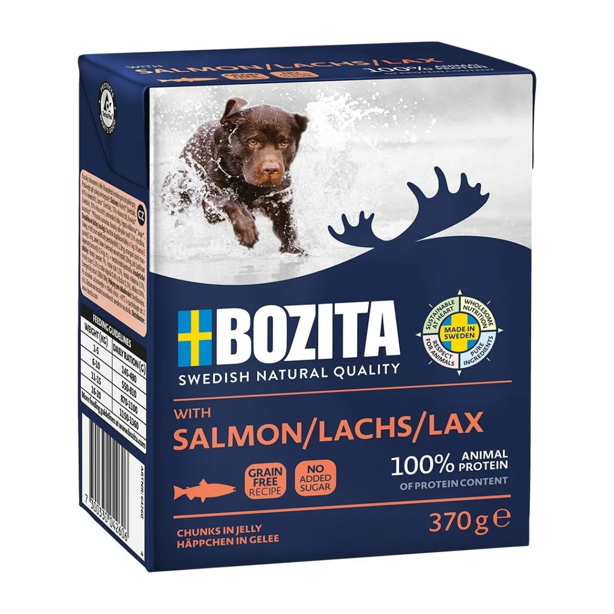 Naturals lohi 370g>Bozita