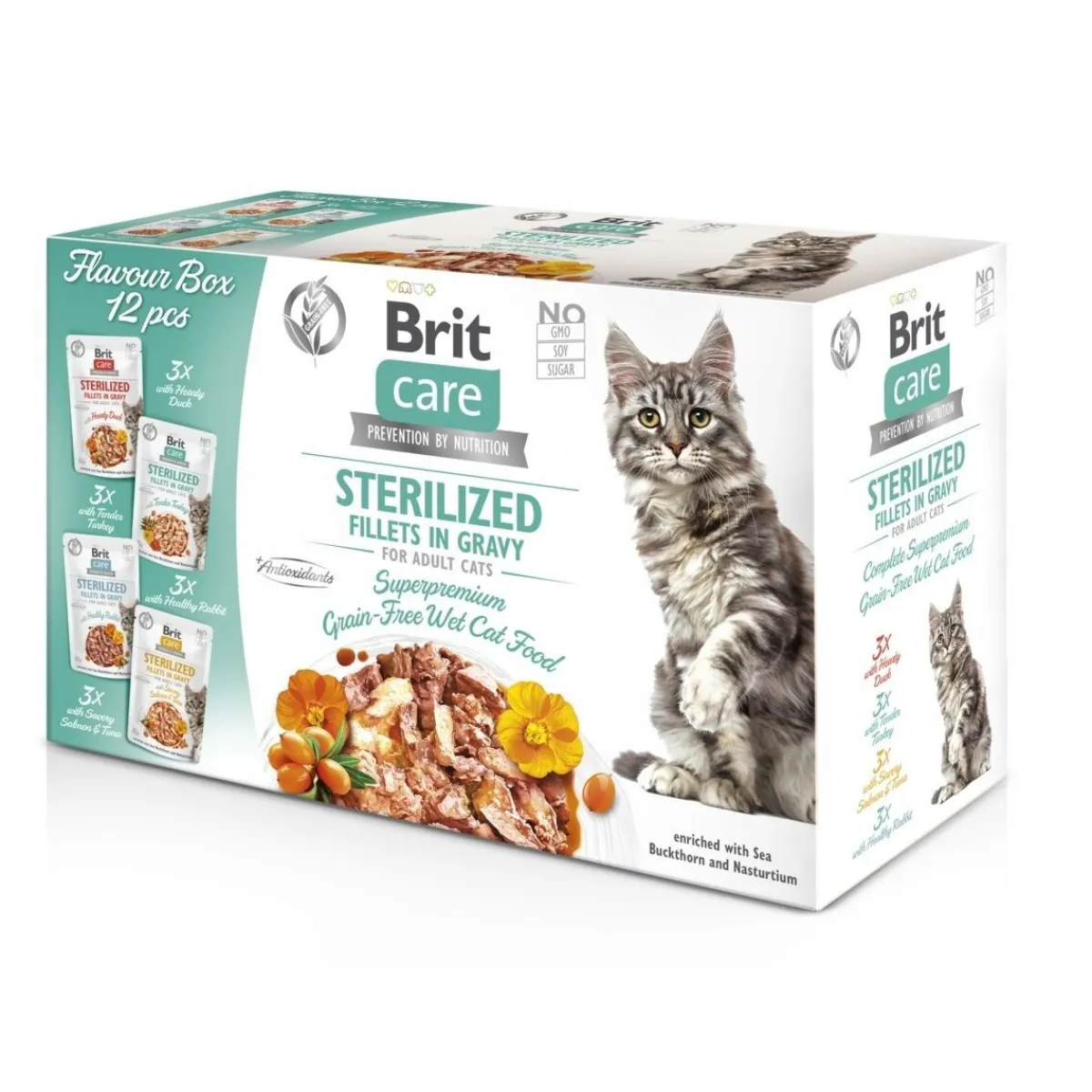 Cat gravy Sterilized multipack 12x85 g>Brit Care Outlet