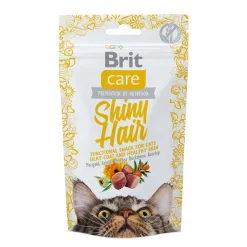 Cat Snack Shiny Hair 50 g>Brit Care Clearance