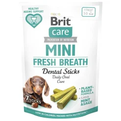 Dog Mini treats FRESH BREATH 120 g>Brit Care Online