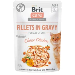 Gravy kanafilee kastikkeessa 85 g>Brit Care Hot