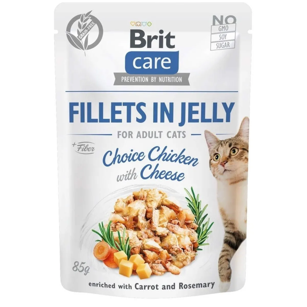 Jelly kanafilee & juusto hyytelössä 85 g>Brit Care Discount
