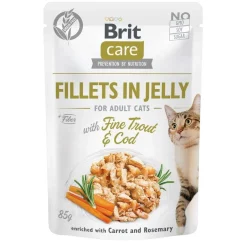 Jelly taimen & turskafilee hyytelössä 85 g>Brit Care Online