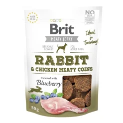 Jerky Meaty Coins jänis 80 g>Brit Care Outlet