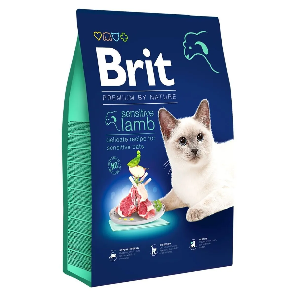 By Nature Cat Sensitive Lamb 2x8 kg>Brit Premium Discount
