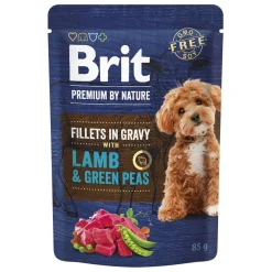 by Nature Dog Lammas & Vihreät herneet 85 g>Brit Premium Best