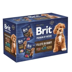 by Nature Dog Multipack gravy 12 x 85 g>Brit Premium Hot