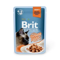 kalkkunapaloja kastikkeessa, 85g>Brit Premium Discount
