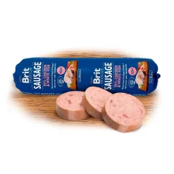 koiranmakkara kana & valkoinen kala, 800 g>Brit Premium New