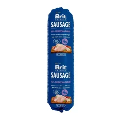koiranmakkara kana & jänis, 800 g>Brit Premium Discount
