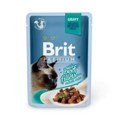 lihapaloja kastikkeessa, 85 g>Brit Premium Clearance