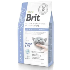 Cat Grain Free Calm & Stress Relief Salmon & Pea>Brit Veterinary Diet Clearance