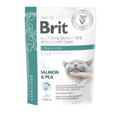 Cat Grain Free Sterilised Salmon & Pea>Brit Veterinary Diet Hot