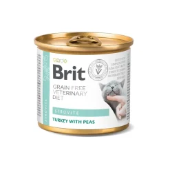 Cat Struvite Grain Free wet 200 g>Brit Veterinary Diet Online