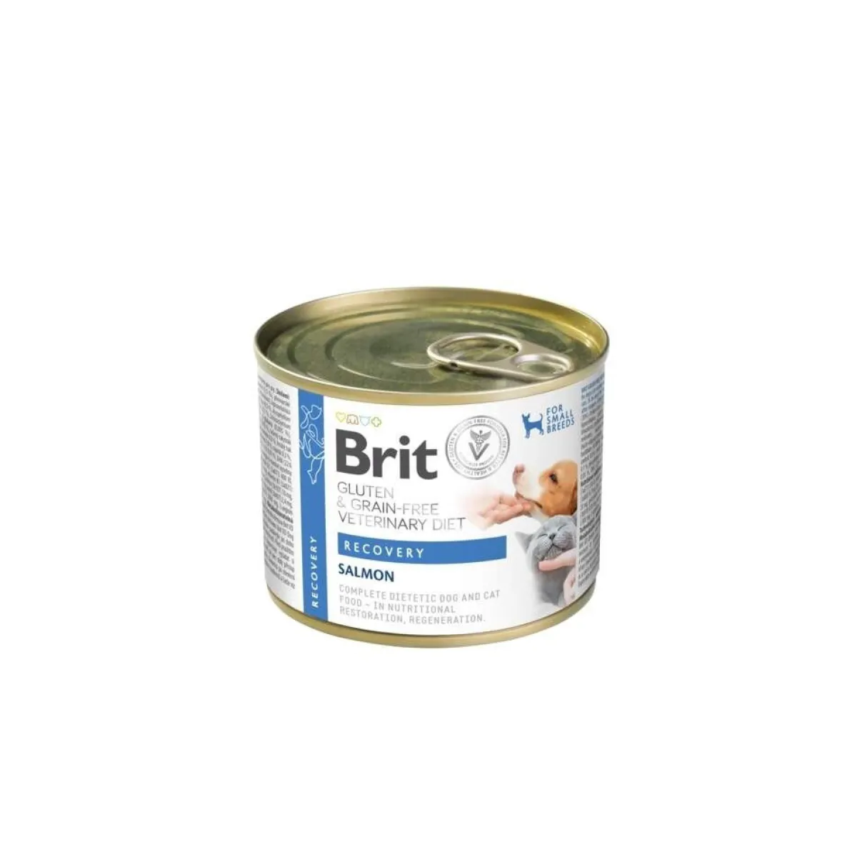 Dog Grain Free + Cat Can Recovery>Brit Veterinary Diet