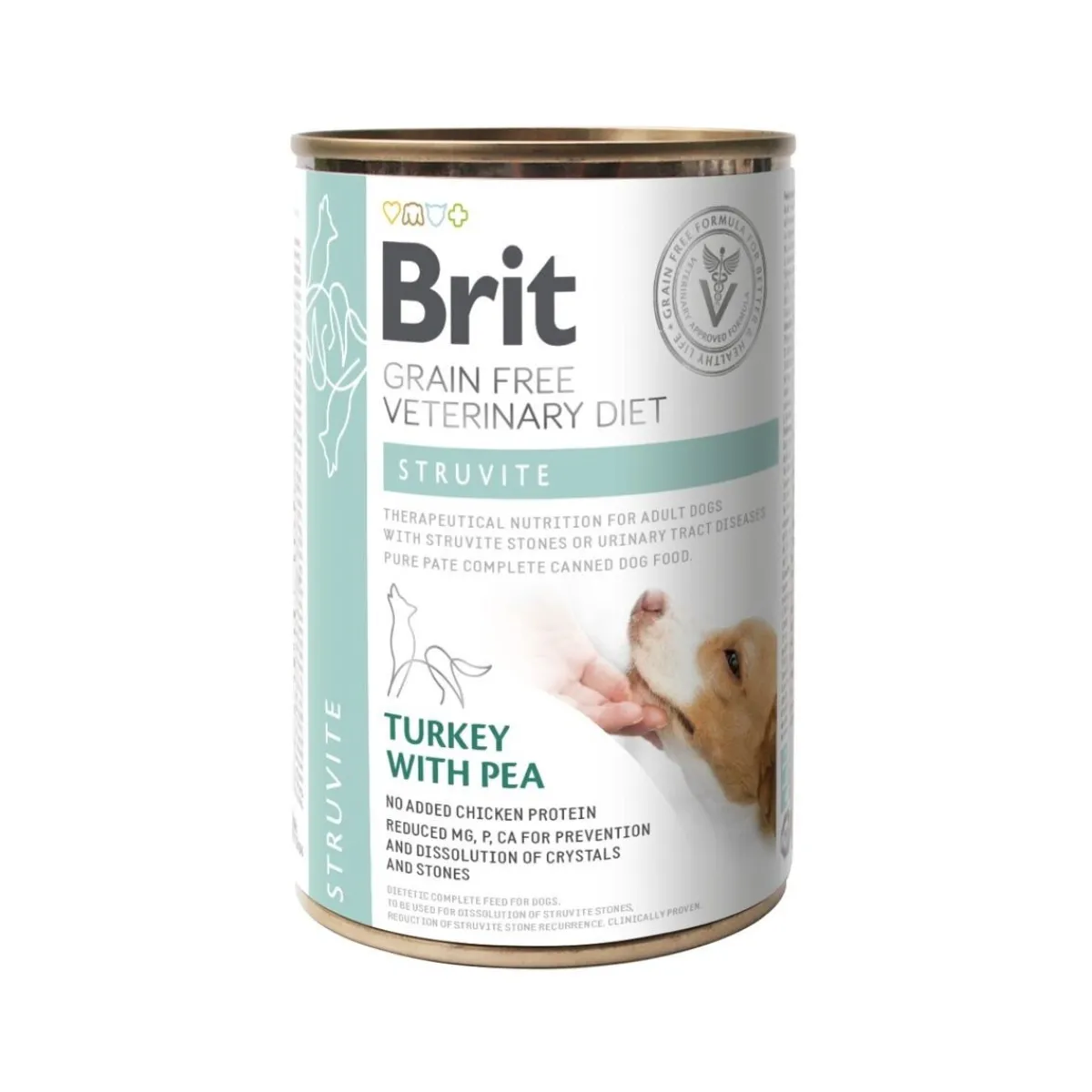 Dog Struvite Grain Free 400 g>Brit Veterinary Diet New