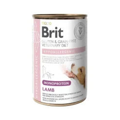 for dogs Hypoallergenic Monoprotein Lamb Can 400g>Brit Veterinary Diet Discount