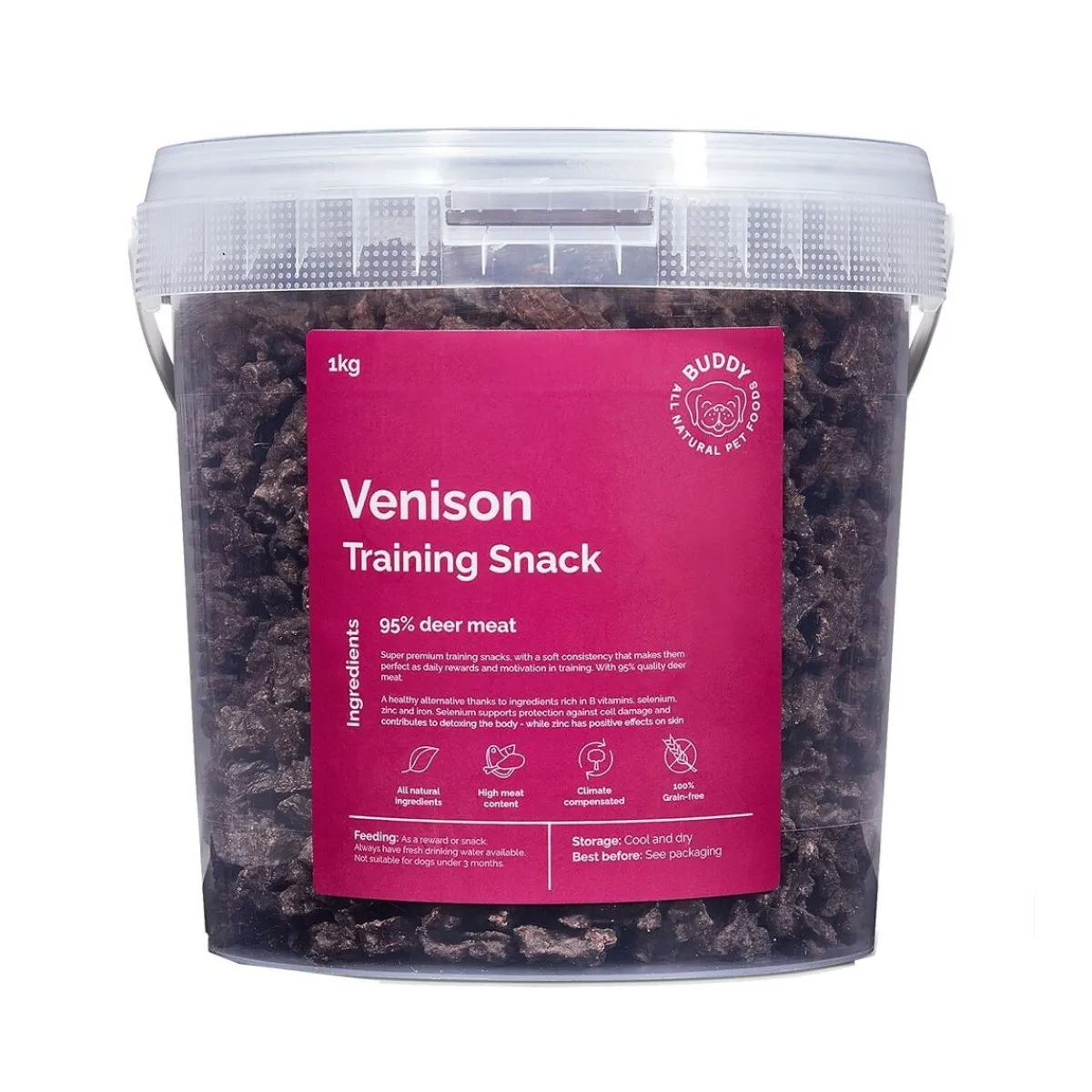 Koulutusherkut, peura 1 kg>Buddy Online